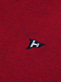 Big Boy Burgundy Terry Full Sleeve Sweatshirt