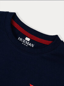 Big Boy Navy Blue Terry Full Sleeve Sweatshirt