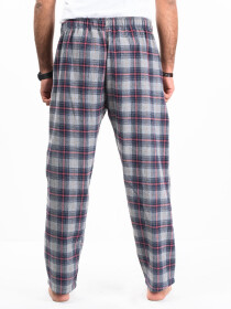 Flannel Plaid Red/Grey Relaxed Winter Pajama