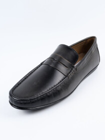 Grey Relaxed Fit Loafer Men's Shoe