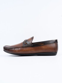 Tan Relaxed Fit Loafer Men's Shoe