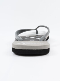 Unisex Grey & Black Comfort Flip Flop