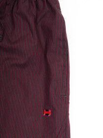 Maroon & Black lining lightweight Cotton Relaxed Pajama