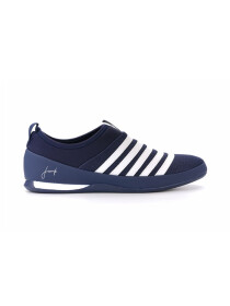 Men's Navy Blue & White Lifestyle Sports shoes