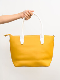 Stylish Yellow Pattern Ladies Bags