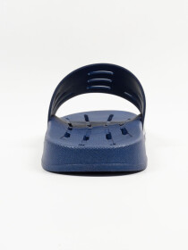 Navy Blue Drainage Holes Quick Drying Bathroom Slippers