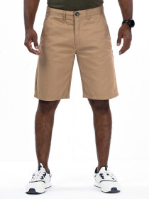 Men's Khaki Slim Fit Comfort Twill Chino Shorts