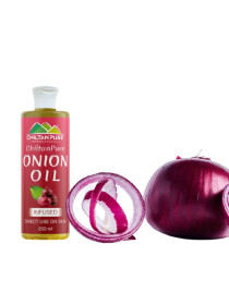 Onion Oil – Reduces Hair Fall & Accelerates Hair Regrowth