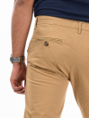 Men's Khaki Slim Fit Stretch Chino Pant