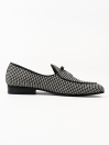 TA Premium & Classic Men's Suede Black & White Leather Shoes