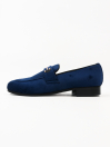 TA Premium & Classic Men's Suede Blue Leather Shoes