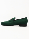 TA Premium & Classic Men's Suede Green Leather Shoes
