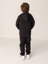 Little Boys' Black Double Knit Spacer Set
