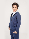 Little Boys' Crew Navy Double Knit Spacer Jacket