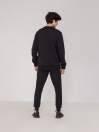 Men's Black Panels Sweatshirt
