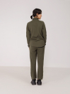 Women's Olive Interlock Jacket