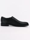 Men Plain Black Sophisticated Shoes