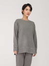 Women's Charcoal Vintage Wash Sweatshirt