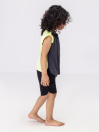 Girls' Anthracite Muscle Top