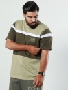Jersey Core Olive T-Shirt (Plus Size)