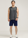 Men Navy Blue B-Fit Ultimate Stretch Shorts