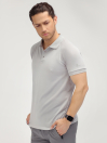 Men Grey B-Fit Quick Dry Polo