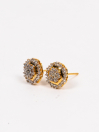 21k Gold plated pendant set