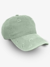 Green Denim Refined Cap
