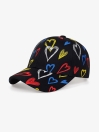 Heart Crafted Black Cap