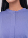 Women's Blue Flared Tunic Shirt