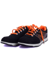 Women Orange/Black Street Sneakers