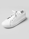 Men's White Lace-Up Shoes