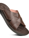 Spruce Men’s Brown Comfortable Slide Sandals