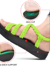 Green Arch Support Women’s Slingback Sandals