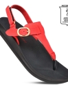 Ridge Red Ankle Strap Sandals