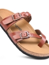 Women’s Tan Irenic Strappy Slide Sandals