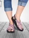 Women Pink Slingback Sandals