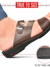 Men’s Casual Brown Slide Sandals