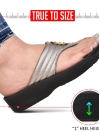 Women Silver Thong Sandals