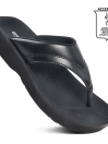 Black Thong Sandals for Women