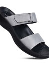 Women's Grey Soft Sandals