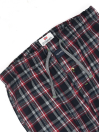 Flannel Plaid Maroon/Grey Relaxed Winter Pajamas