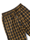 Mustard & Blue Multi Check Cotton Relaxed Pajama