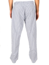 White & Blue lining Cotton Relaxed Pajama
