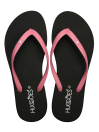 Women Ebony/Pink Flip Flops Slippers