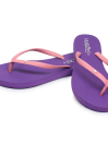 Women's Purple/Pink Flip Flops Slippers