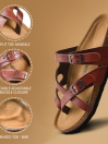 Women Tan Celestis Strappy Sandals