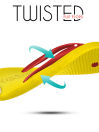 Women's Yellow/Red  Summer Flip-Flops