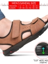 Men’s Brown Adjustable Strappy Sling back Sandals