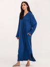 Women's Classic Blue Kaftan Dress